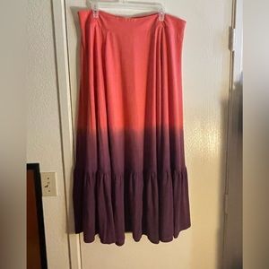 Torrid ombre skirt. Size 2. BNWT
